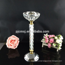 Wholesale Glass Crystal Candlesticks Set CHM048B